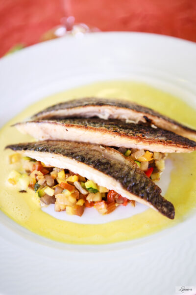 Restaurant Le Colvert plat de poisson