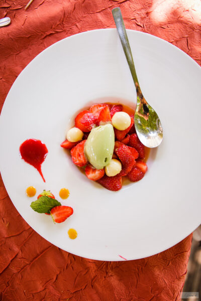 Restaurant Le Colvert dessert fruité